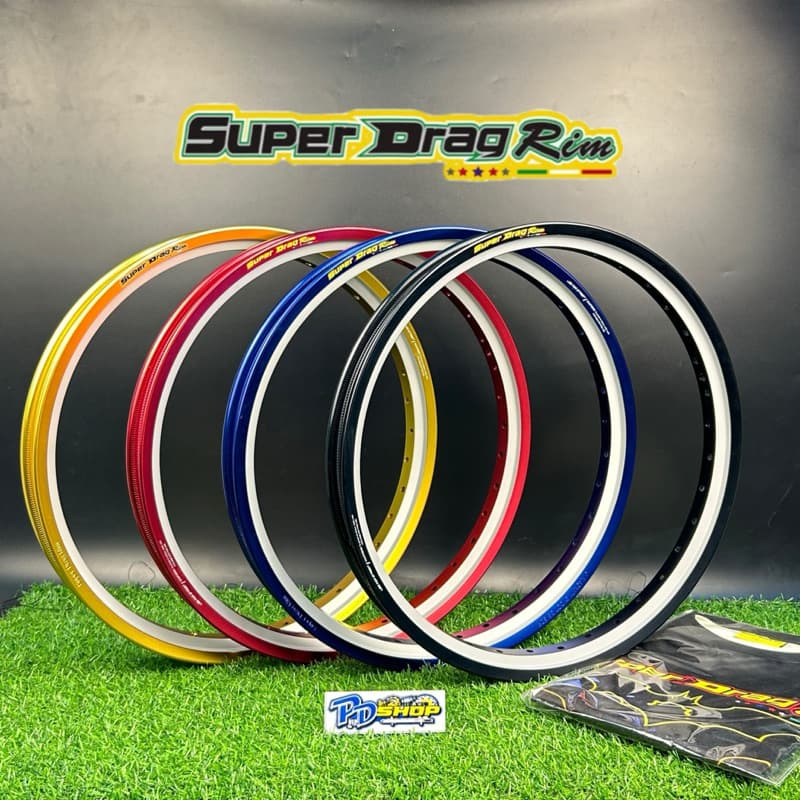 วงล้อ Super Drag Rim ลายทูโทน ขนาด 1.40-17 รูปที่ 1