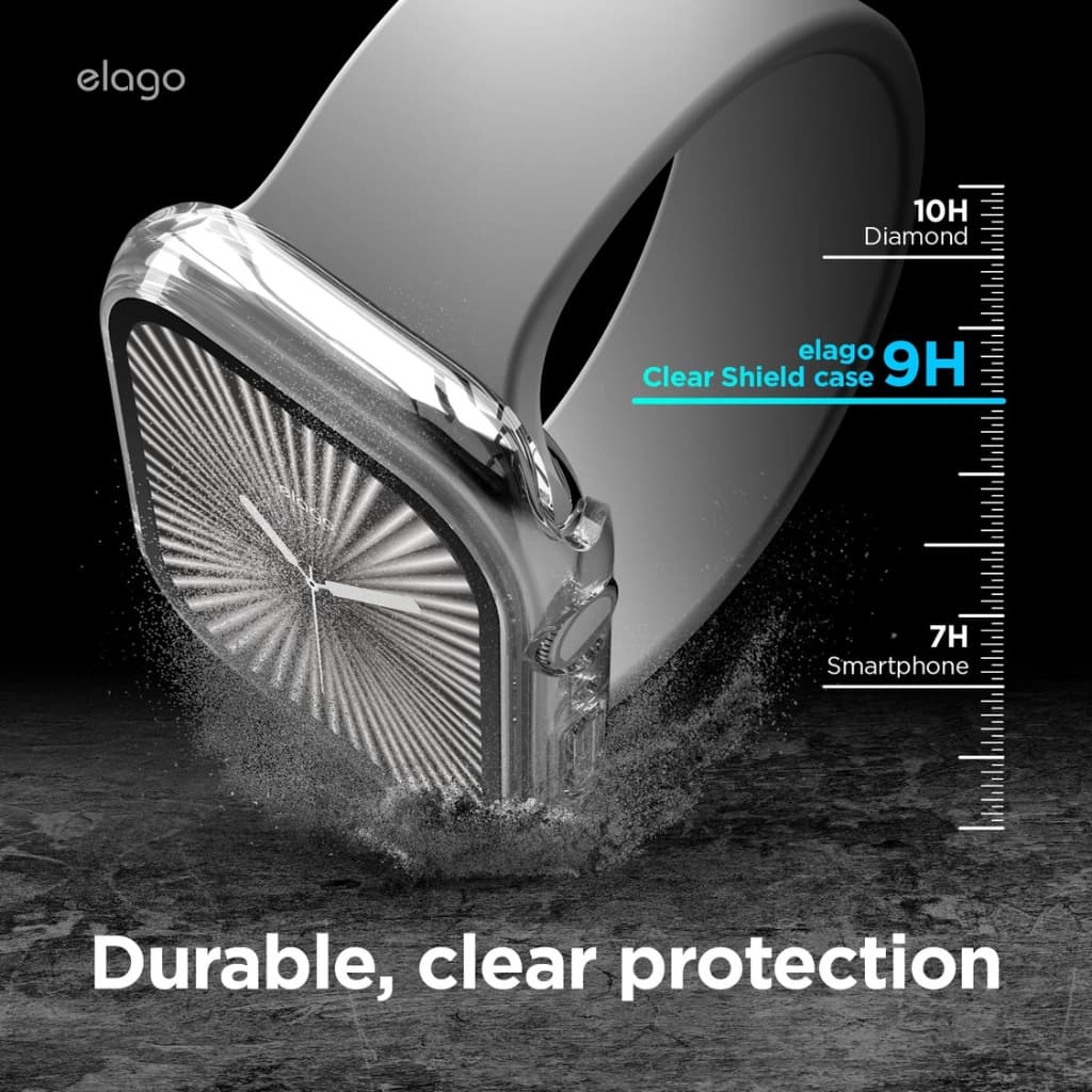 elago Clear Shield Case for Apple Watch 10 / 11 เคสใสสำหรับ Apple Watch รูปที่ 4