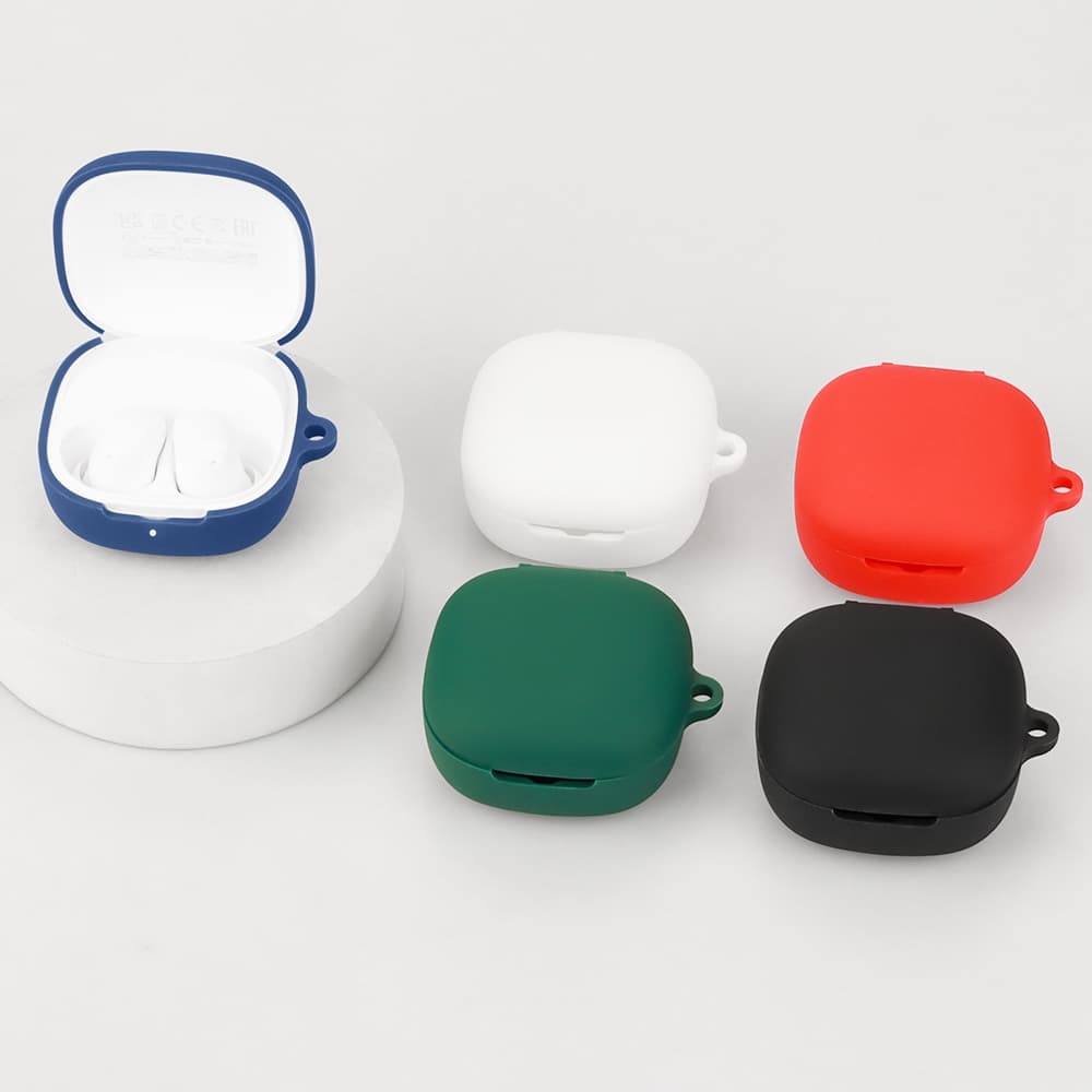 เคส สําหรับ Redmi Buds 6 Play ซิลิโคนนิ่ม กันรอยขีดข่วน ลายดอกไม้ นักบินอวกาศ พร้อมตะขอ เคส Redmi Buds 6Play รูปที่ 2