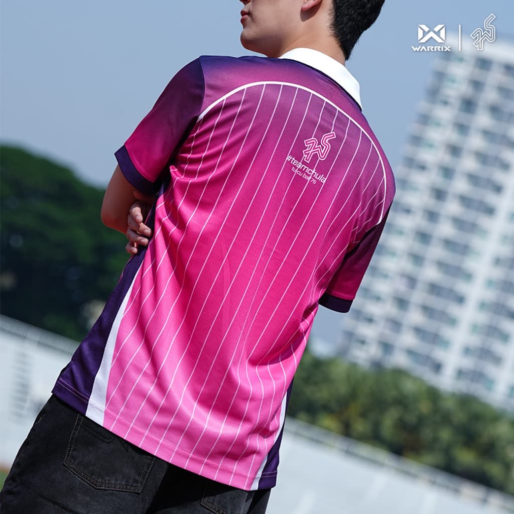 WARRIX เสื้อเชียร์จุฬา Chula Baka Forward - Cheer Polo รูปที่ 6