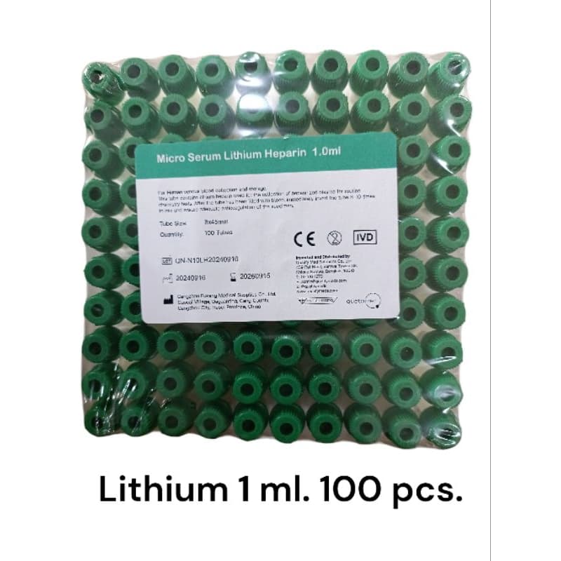 Blood collection Tube blood tube 100 pcs. รูปที่ 8
