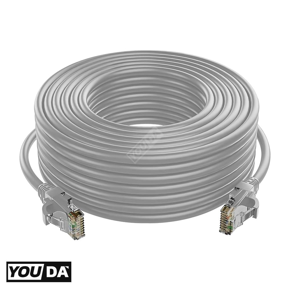 YOUDA สายแลน CAT6 พร้อมหัวแลน รับประกัน1ปี สายแลน 100M 1000Mbps มีสีดำ/ขาวให้เลือก สายเน็ตLan Cable สำเร็จรูปพร้อมใช้งาน รูปที่ 9