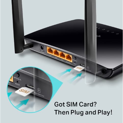 MOBILE ROUTER TP-LINK ARCHER MR202 - AC750 WIRELESS DUAL BAND 4G LTE ROUTER รูปที่ 4