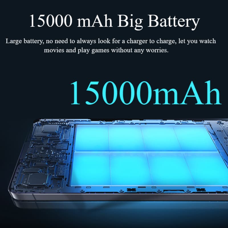 แท็บเล็ต ใหม่V62 15000mAh 12 นิ้วแท็บเล็ตพีซี 16GB+1024GB Android 12.0 HD แท็บเล็ตพีซีสนับสนุน WiFi ซิมการ์ด รูปที่ 9