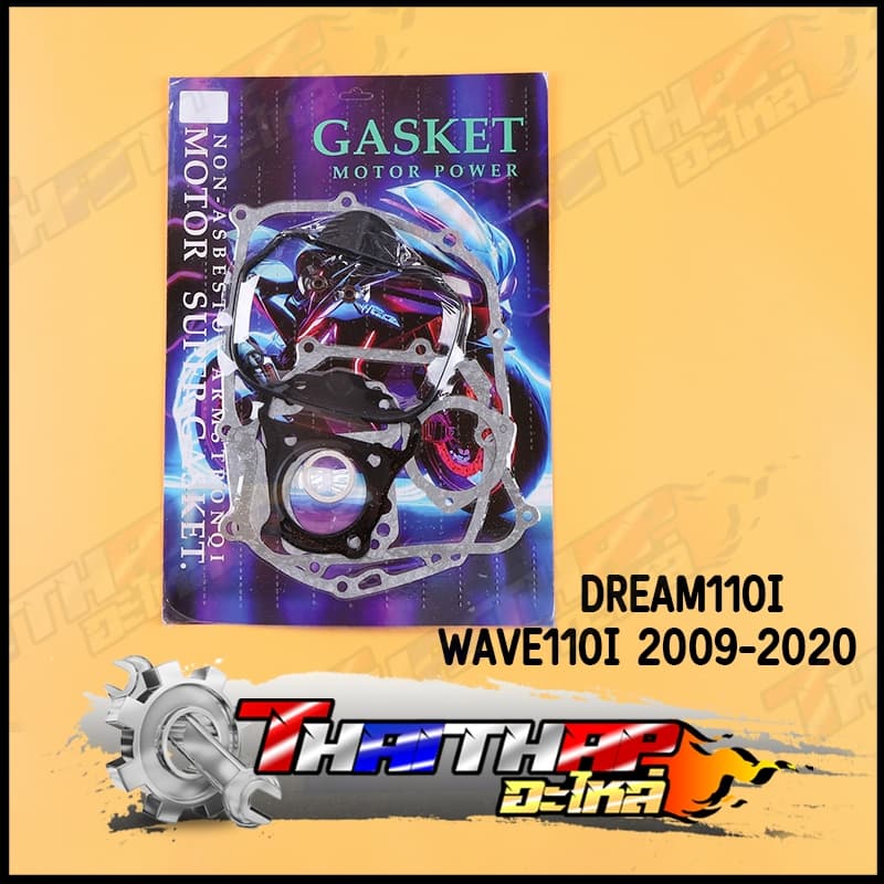 ประเก็นชุดใหญ่ ประเก็น wave click dream msx scoopyi zoomer ครบชุด สินค้ามาตรฐาน งานดี ปะเก็นเวฟ110i รูปที่ 8