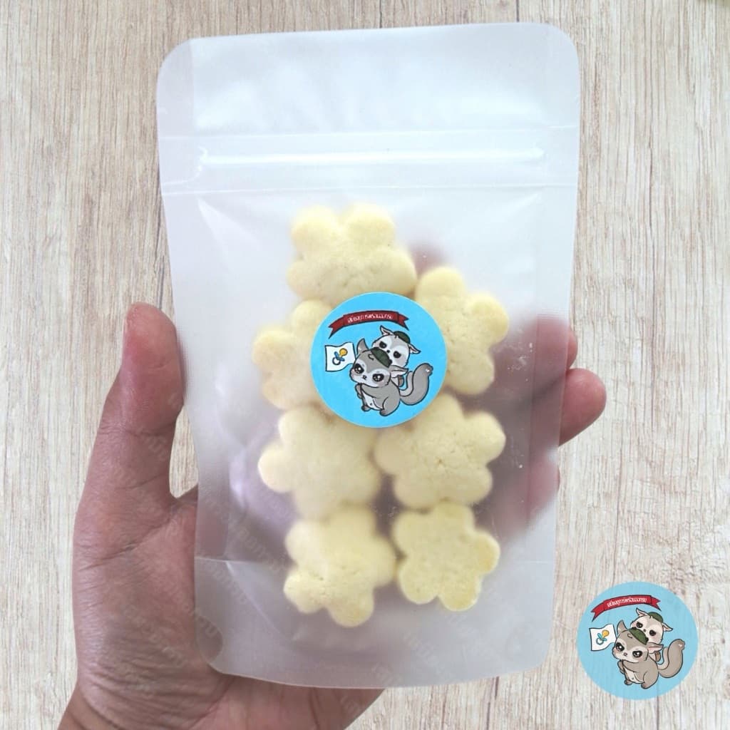 HONEY COOKIES คุกกี้ บิสกิต น้ำผึ้ง ขนม อาหาร สัตว์เลี้ยง ชูการ์ กระรอก ดอร์เมาส์ แฮมสเตอร์ บุชเบบี้ รูปที่ 3
