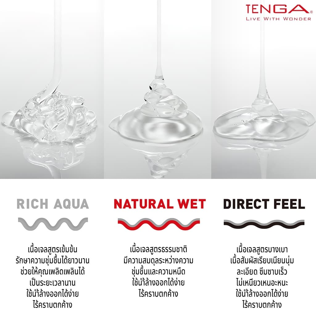 Tenga Play Gel เจลหล่อลื่นเทงก้า เพลย์ เจล เจลหล่อลื่นสูตรน้ำ **สินค้าแยกจำหน่ายตามรุ่นที่เลือก** ขนาด 160 ml. รูปที่ 2