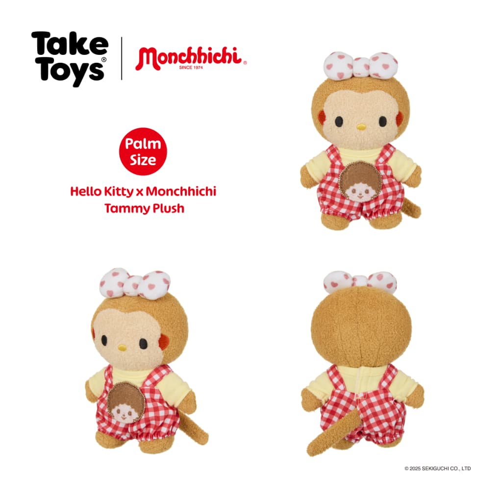 Hello Kitty X Monchhichi - ตุ๊กตามอนชิชิ รูปที่ 7