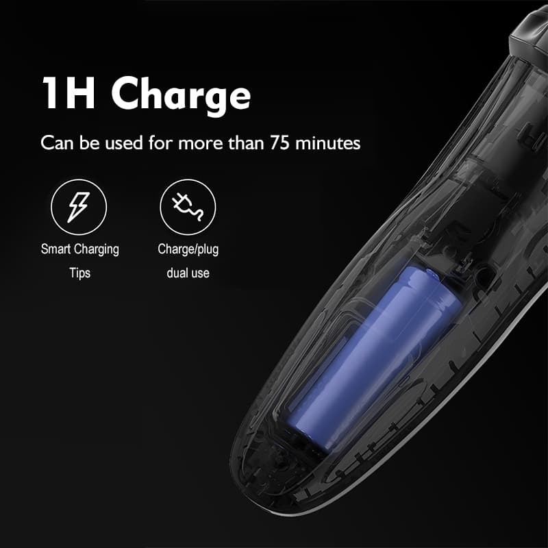 Enchen ที่โกนหนวดไฟฟ้า Electric Shaver Black Stone 3 โกนหนวดไฟฟ้า ใบมีด 3D กันน้ำ มีที่กันจอน รูปที่ 7