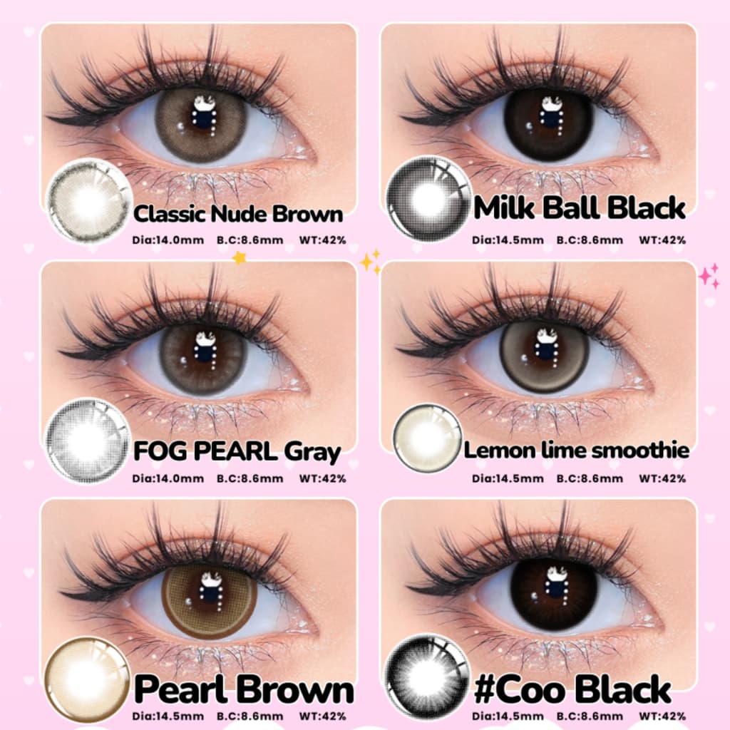 𝐔𝐘𝐀𝐀𝐈 𝐱 𝐅𝐑𝐄𝐒𝐇𝐋𝐀𝐃𝐘 คอนแทคเลนส์สายตาสั้น สีธรรมชาติ มีค่าสายตา ในไทย รูปที่ 3