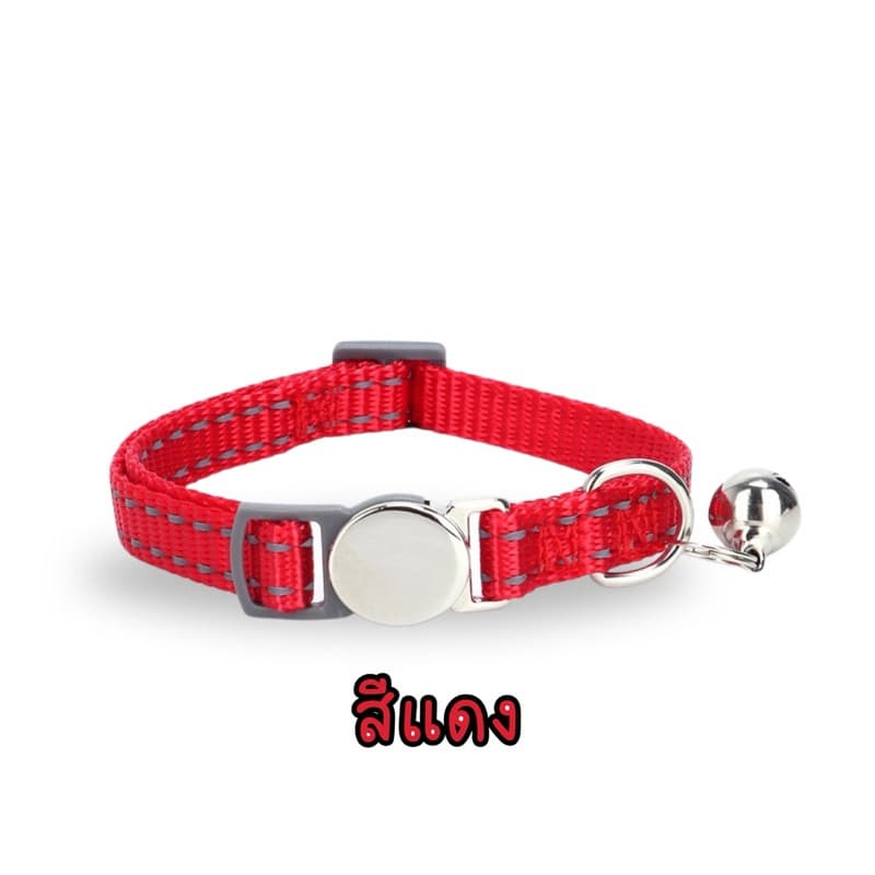 pawlux pets ปลอกคอนิรภัย กำหนดชื่อได้ สแตนเลสแท้ไม่เป็นสนิม แกะสลักฟรี พร้อมกระดิ่ง ร้านไทย รูปที่ 2