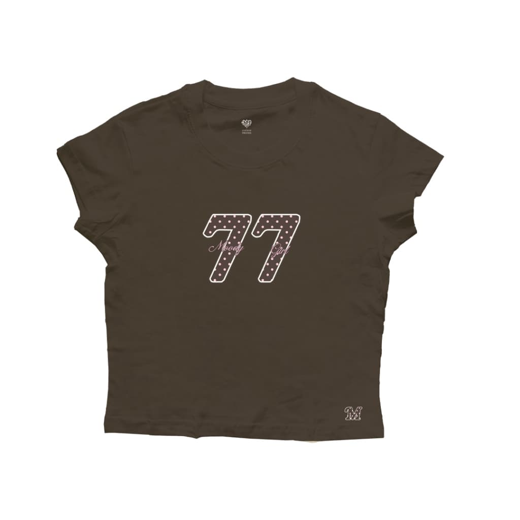moodymolly เสื้อเบบี้ที เสื้อยืด Babytee 77 Polkadot BT รูปที่ 2