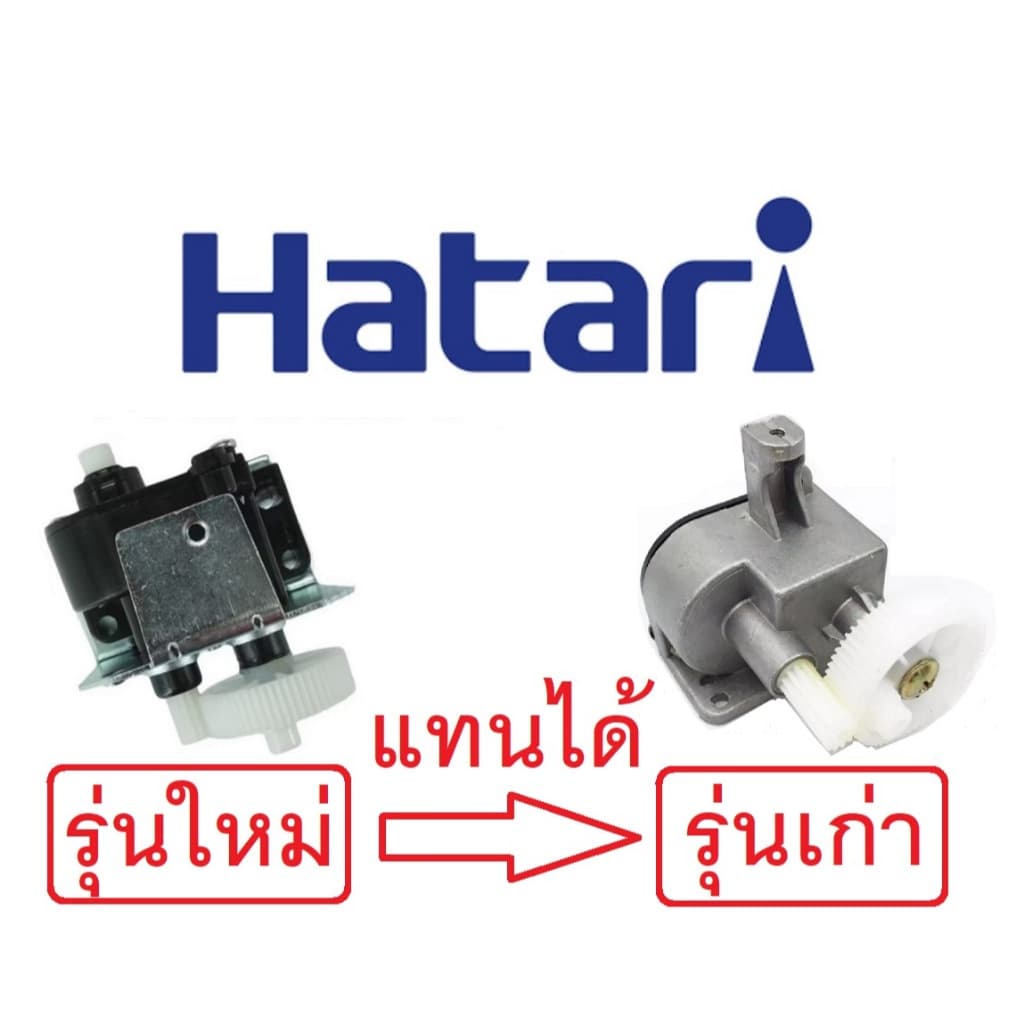ชุดเฟืองส่ายพัดลม รุ่นใหม่ 16นิ้ว-18นิ้ว HATARI กระปุกเฟืองส่าย พัดลม กระปุกเฟืองพัดลม อะไหล่พัดลม รูปที่ 3