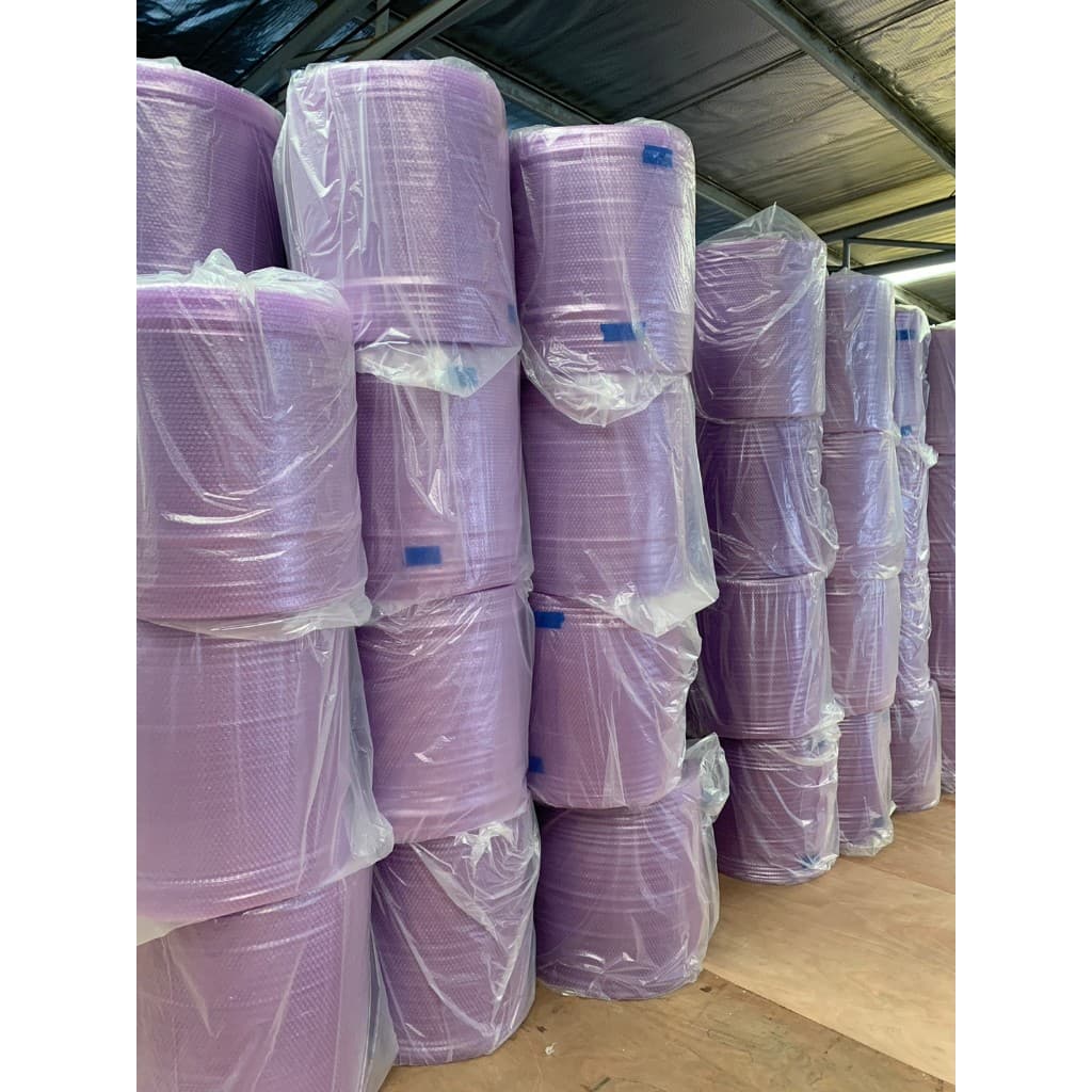 Bubble D บับเบิลกันกระแทก หนา 40 แกรม สีม่วง กว้าง 65 ซม. ยาว 100 ม. จัดส่งในระบบ shopee ส่งเร็ว รูปที่ 3