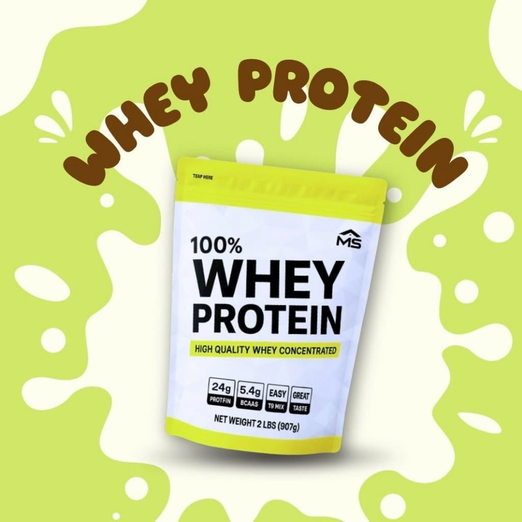 MS WHEY PROTEIN เวย์ โปรตีน จาก นม ไม่ใช่ soy ถั่วเหลือง รูปที่ 4