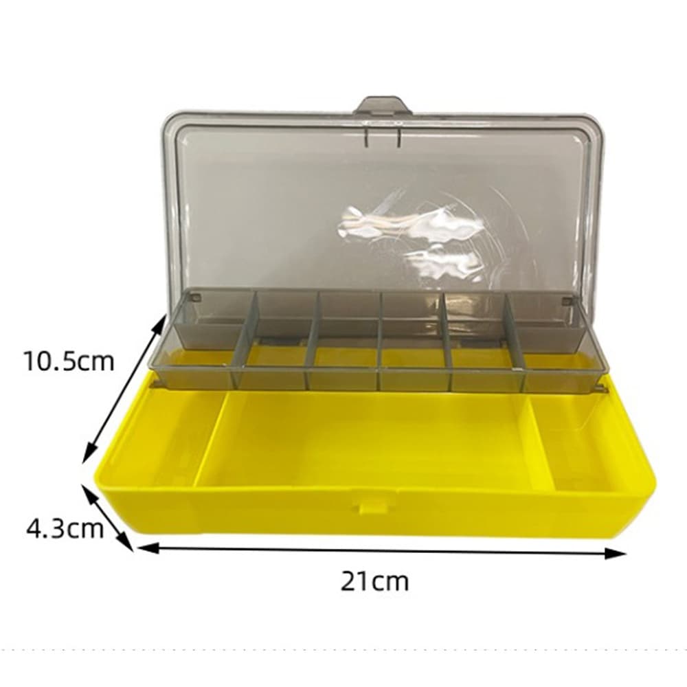 กล่องตกปลา อุปกรณ์ ปลอม กล่อง 2 ชั้น ใส่เหยื่อ Fishing Box รูปที่ 6