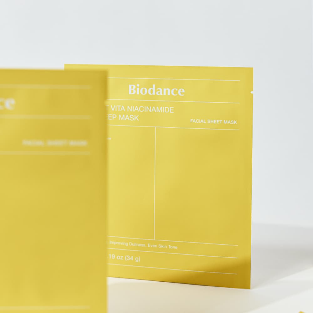 BIODANCE Radiant Vita Niacinamide Real Deep Mask รูปที่ 6