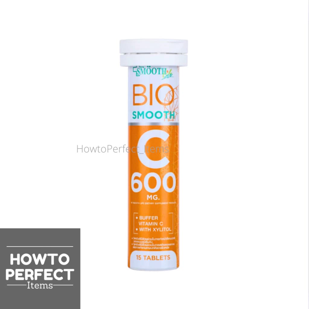 Smooth Life Bio smooth C 600 mg สมูทไลฟ์ เม็ดอม วิตามินซี รูปที่ 1
