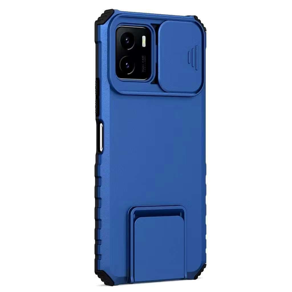 เคสหุ่นยนต์ ขาตั้งไหม่ สำหรับรุ่น Xiaomi Redmi A3 A1 A2 / Poco X3 Poco M3 เคสกกันกระแทก มีขาตั้งสไลด์กล้อง รูปที่ 8