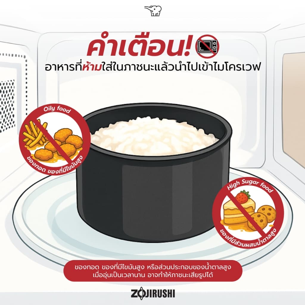 Zojirushi Lunch Jars / ปิ่นโตอาหารสูญญากาศเก็บความร้อน รุ่น SL-MEE07 AB รูปที่ 9