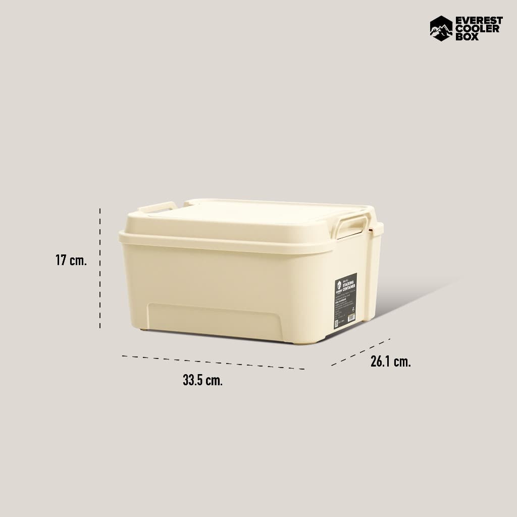 ถูกที่สุด!! รุ่นใหม่ !! ลังเก็บของ STACKING CONTAINER ลังแคมป์ปิ้ง ขนาด 18,30,40 ลิตร Camping Box รูปที่ 9