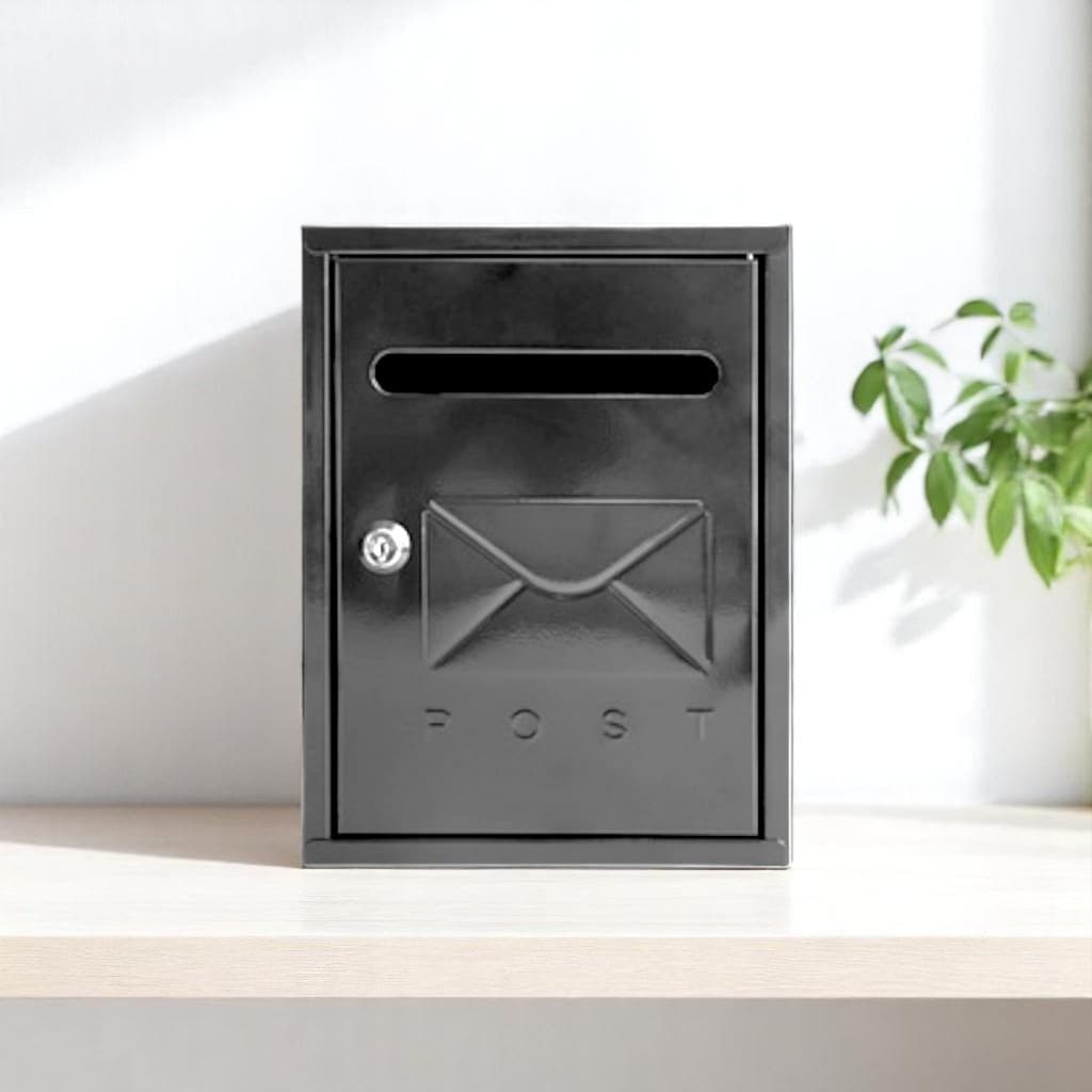 ตู้จดหมาย ตู้ไปรษณีย์ กล่องรับจดหมาย สี่เหลี่ยมทรงตั้ง 4 สี Mailbox Letterbox รูปที่ 8