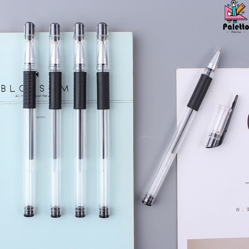 ปากกาหมึกเจล มี 3 สีให้เลือก 0.5mm หัวเข็ม ปากกาหัวเข็ม รูปที่ 8