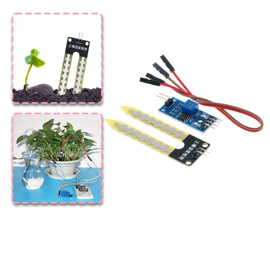 ของมาใหม่！Soil Moisture Sensor Module เซนเซอร์วัดความชื้นในดิน เครื่องวัดค่าดิน Arduino รูปที่ 4