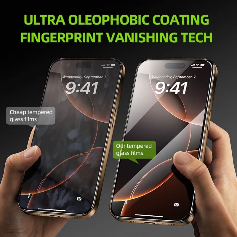 For iPhone 17 Pro Max Privacy Screen Protector, Anti-spy Tempered-Glass with Flawless Fit Tray Air 16 15Plus 14+ 13Pro รูปที่ 7