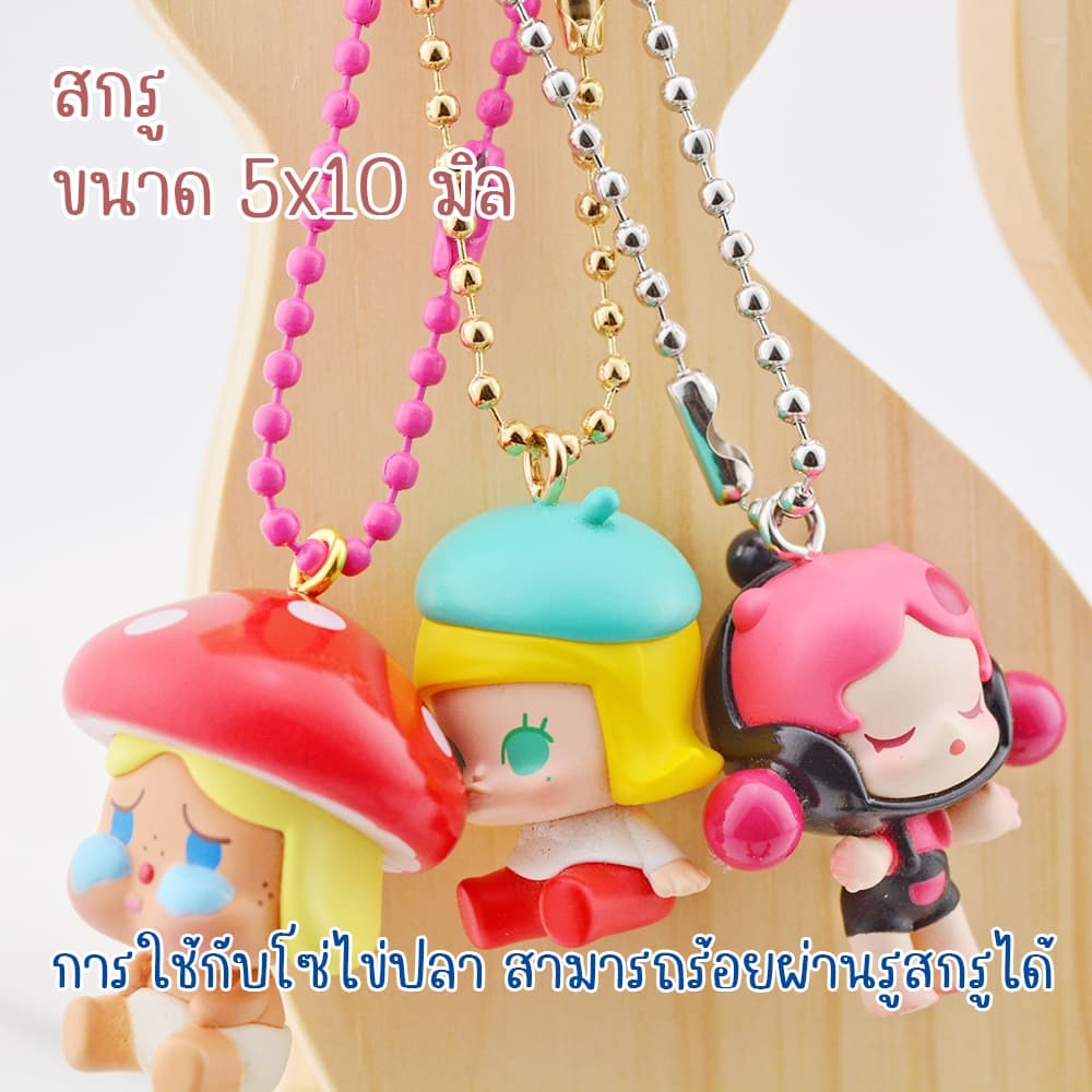 ส่งด่วน MT77 สกรู,ห่วงกลม ไทย ตะขอสกรู ขนาดเล็ก ห่วงเชื่อม สำหรับยึดพวงกุญแจ Art toy Model ให้มีรูห้อย รูปที่ 4