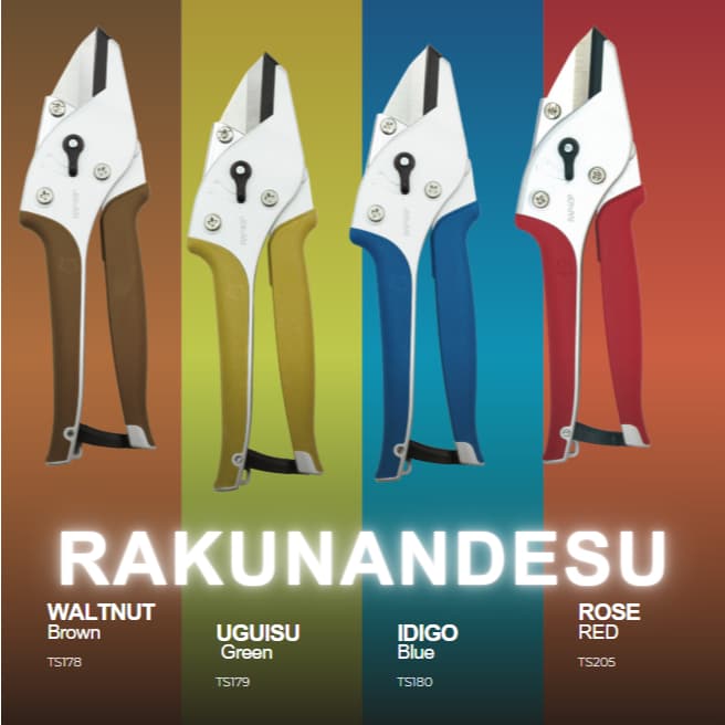 กรรไกรตัดแต่งกิ่ง Razorsaw แท้ Rakunandesu Pruning shearsน้ำหนักเบากดง่ายไม่เจ็บ รูปที่ 2