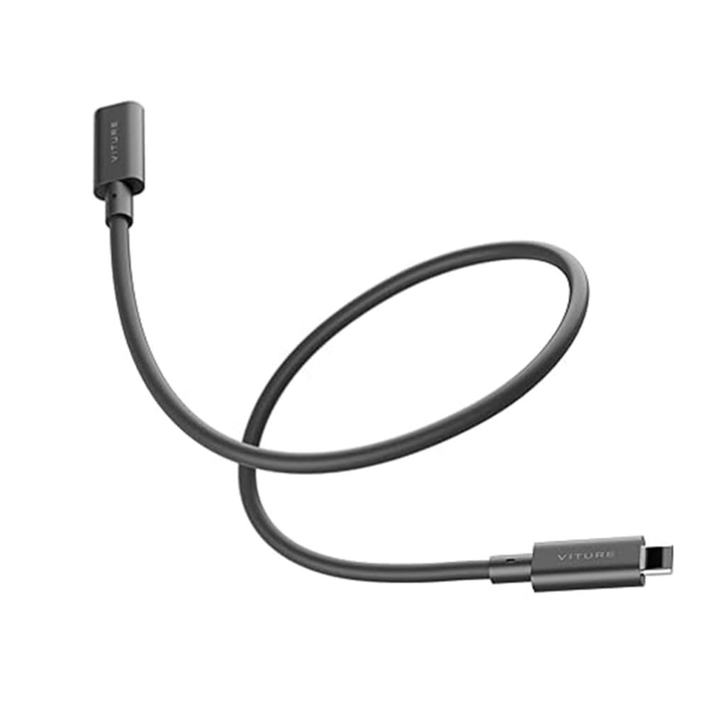 VITURE 50cm USB-C Extension Cable สายเพิ่มขนาดความยาว 50ซม. ระหว่างอุปกรณ์ สำหรับแว่น VITURE XR รูปที่ 5