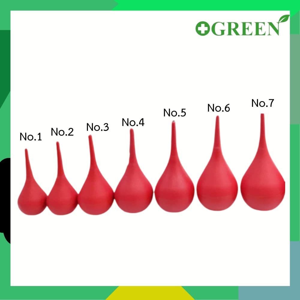 Syring Ball ไซริงค์บอล ลูกยางเอนกประสงค์ เบอร์ 1 ถึ ง7 บรรจุ 30 - 200 ซีซี ดูดน้ำมูก เสมหะ รูปที่ 2