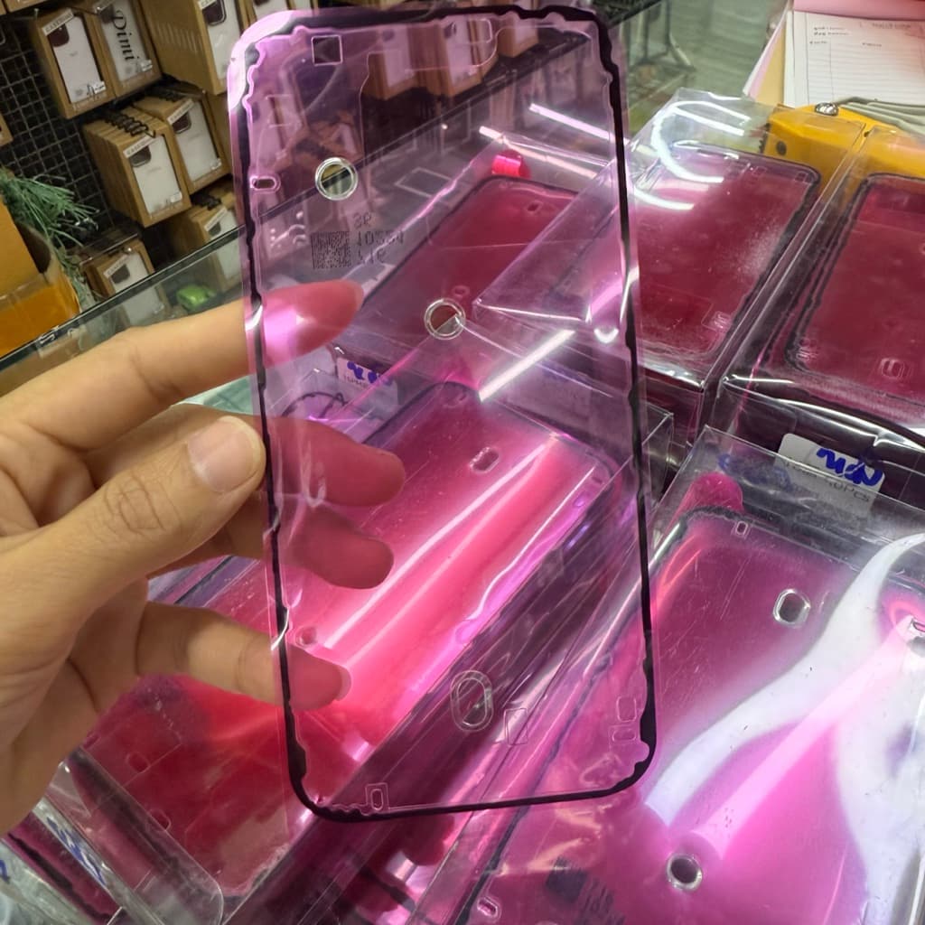 กาวขอบขอบจอ ฝาหลังซีลกันน้ำ กาวฝาหลัง งาสำหรับรุ่นXSMax/11/11Pro/11Pm/12/12pro/12pm/13/13pro/13pm/14/14pro/14pm รูปที่ 2