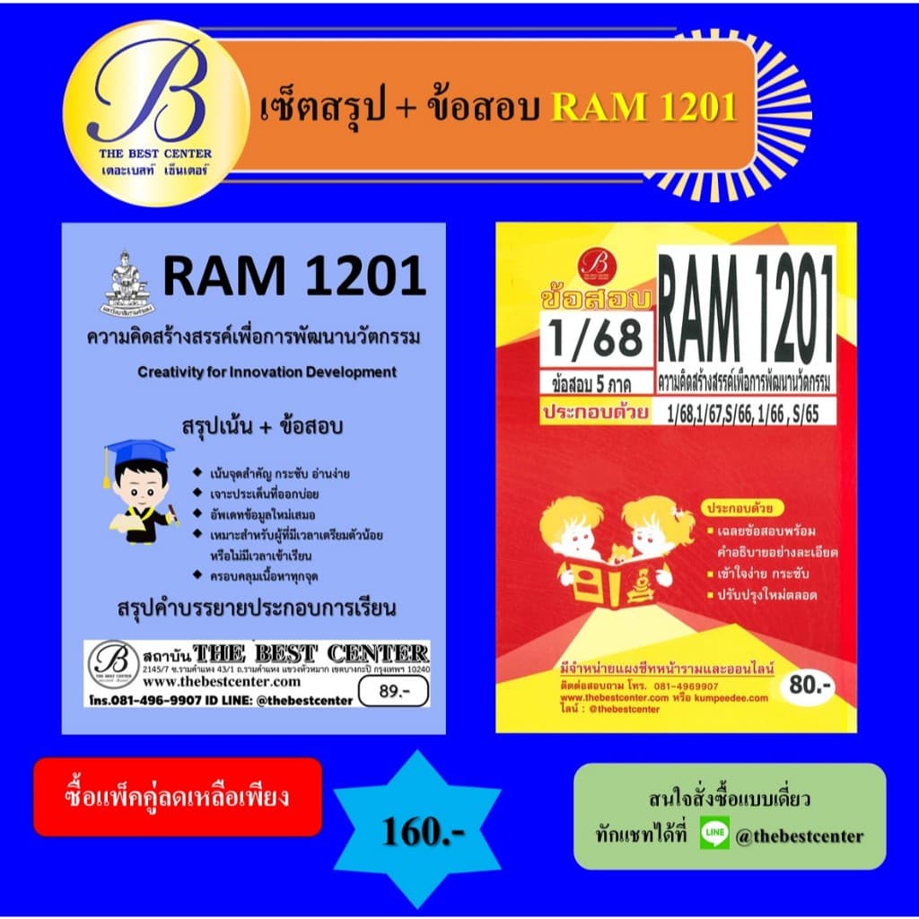 เซ็ตสรุป+ข้อสอบ RAM1201 ความคิดสร้างสรรค์เพื่อการพัฒนานวัตกรรม รูปที่ 1