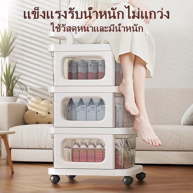 ชั้นวางลิ้นชักเคลื่อนย้ายได้เหมาะสำหรับพื้นห้องครัว ชั้นวางเครื่องมือ ชั้นวางห้องนั่งเล่น ชั้นวางอาหารว่างในครัวเรือน รูปที่ 7