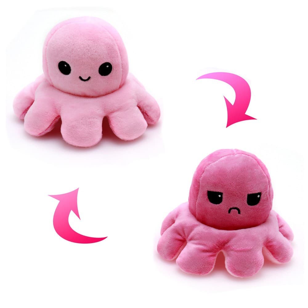 JoyToys ตุ๊กตาปลาหมึก ตุ๊กตา ตุ๊กตาปลาหมึก ตุ๊กตาปลาหมึกเปลี่ยนอารมณ์ เปลี่ยนหน้า หมึกสองหน้า ของเล่น ตุ๊กตาสัตว์น รูปที่ 9