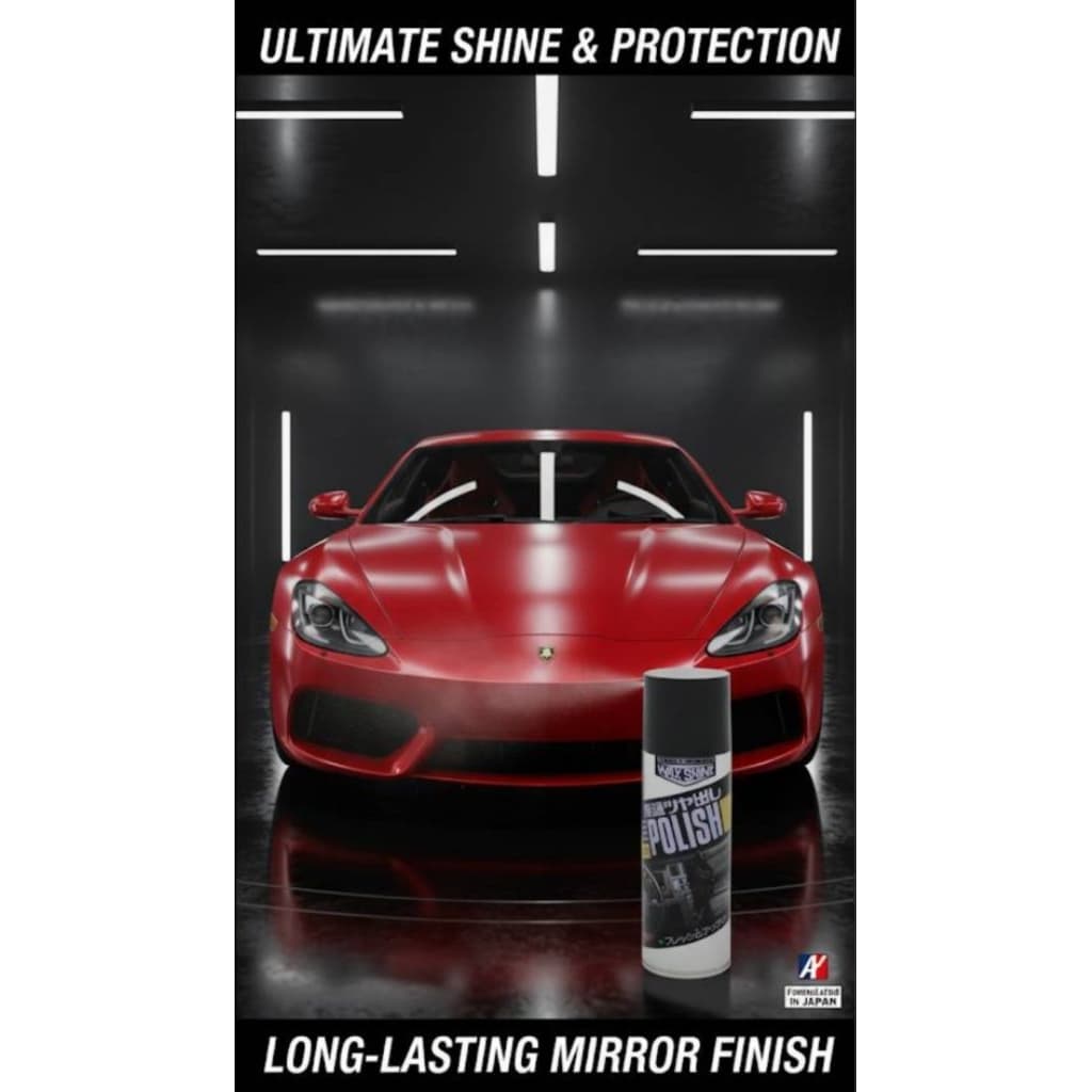 Wax Shine Polish สเปรย์เคลือบเงา ของแท้!!! ถูกที่สุด ค่าส่งถูก จัด 420ml รูปที่ 3