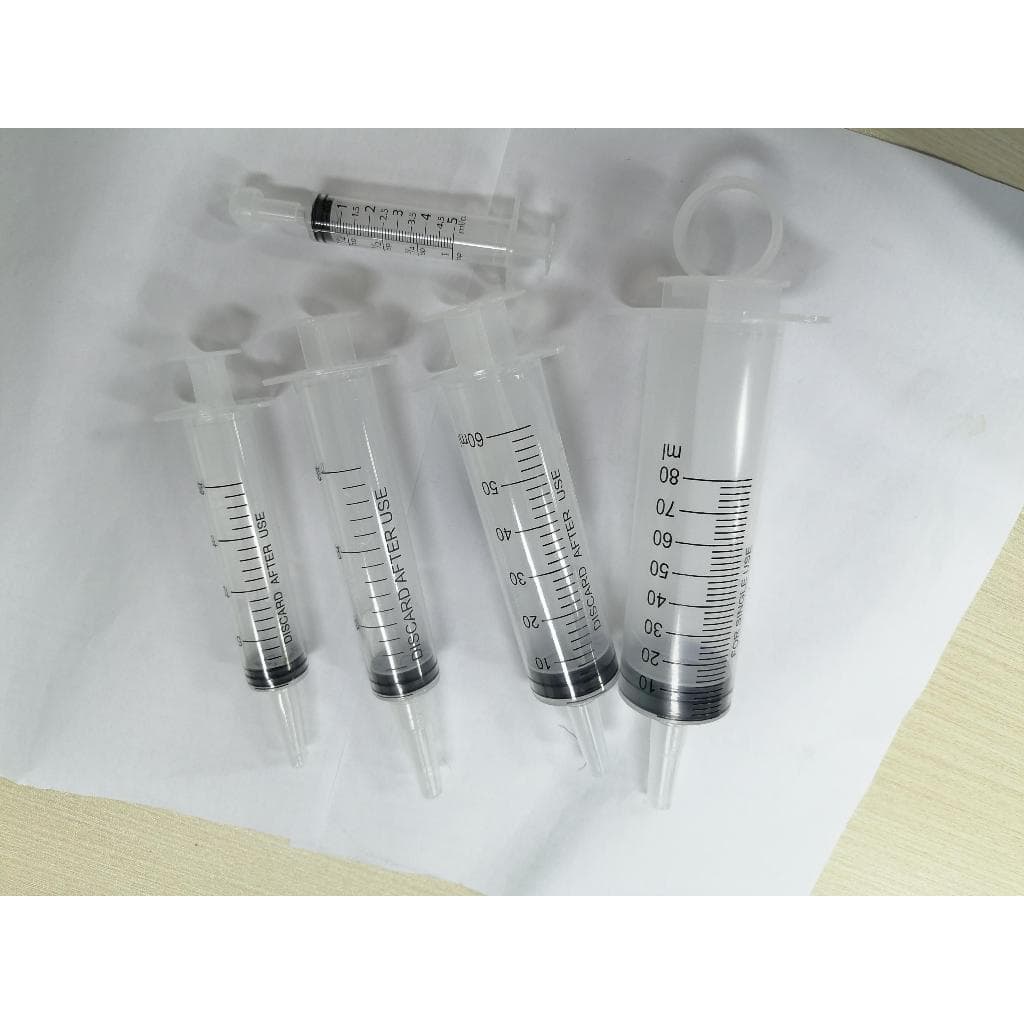 coralcoveshop ไซริงค์ป้อนนมลูกนก หัวใหญ่ 6 มม. 5ml-80ml หลายขนาด รูปที่ 9