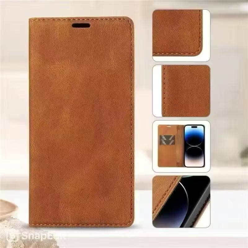 เคสฝาพับ XUNTE หนัง สำหรับ Samsung A23 A52 A52S A53 A73 A13 4G A22 M32 A32 4G A32 5G A12 M12 A02 M02 A11 M11 A33 A72 A71 รูปที่ 5
