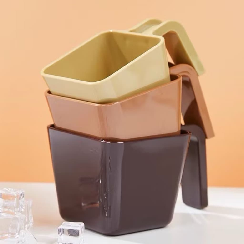 ที่ตักน้ำแข็ง ถ้วยตักน้ำแข็ง ช้อนตักน้ำแข็งพลาสติก 12oz/350ml, 16oz/470ml, 20oz/590ml รูปที่ 5