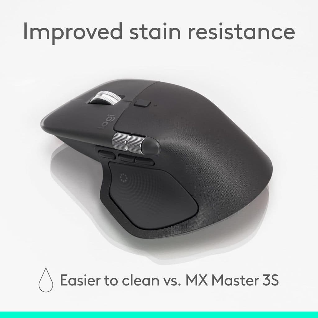 ขายดี เมาส์ไร้สายLogitech MX Master 4 Ergonomic Wireless Mouse รูปที่ 5