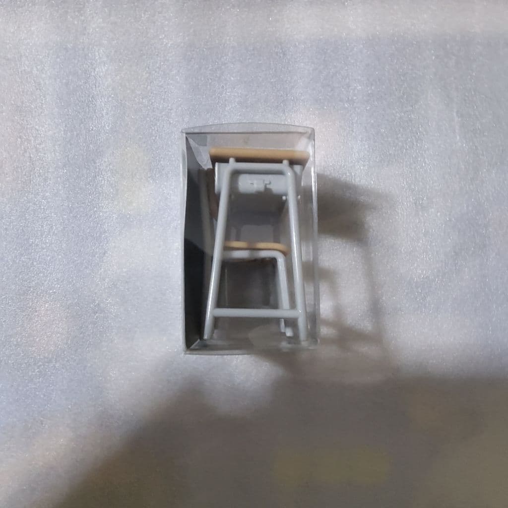 Miniature ชุดโต๊ะนักเรียนญี่ปุ่น สเกล 1/12 โต๊ะจิ๋วเก้าอี้จิ๋ว ใช้กับนั่งจ๋องLookupได้ Yamada โมเดล รูปที่ 3