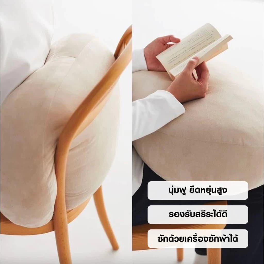 WEICEE หมอนอิง หมอนอิงอเนกประสงค์แบบนุ่ม Soft Multi Cushion ลดปวดหลัง รูปที่ 7
