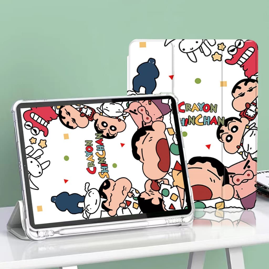 เคสใสไอแพด เคสสำหรับไอแพด ipad Case มีช่องปากกา เคสไอแพด air7 air11 M2/M3 gen11 air1/2/3/4/5 9 7 gen5/6/7/8/9/10.2 gen10 รูปที่ 8