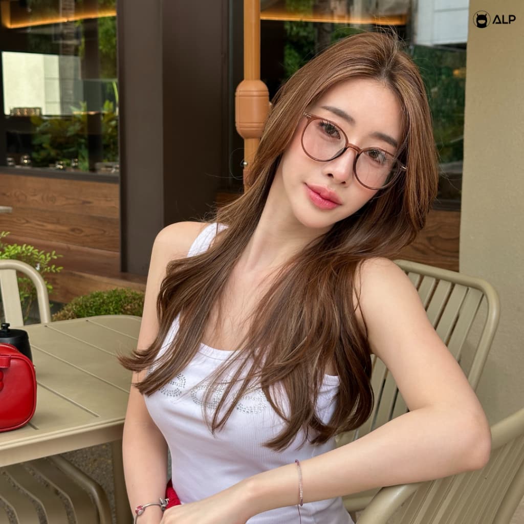 ALP Blue Block Glasses แว่นตากรองแสงสีฟ้า ทรงหยดน้ำ เลนส์เปลี่ยนสี กันUV เลนส์ออโต้ รุ่น ALP-SN0098 รูปที่ 2