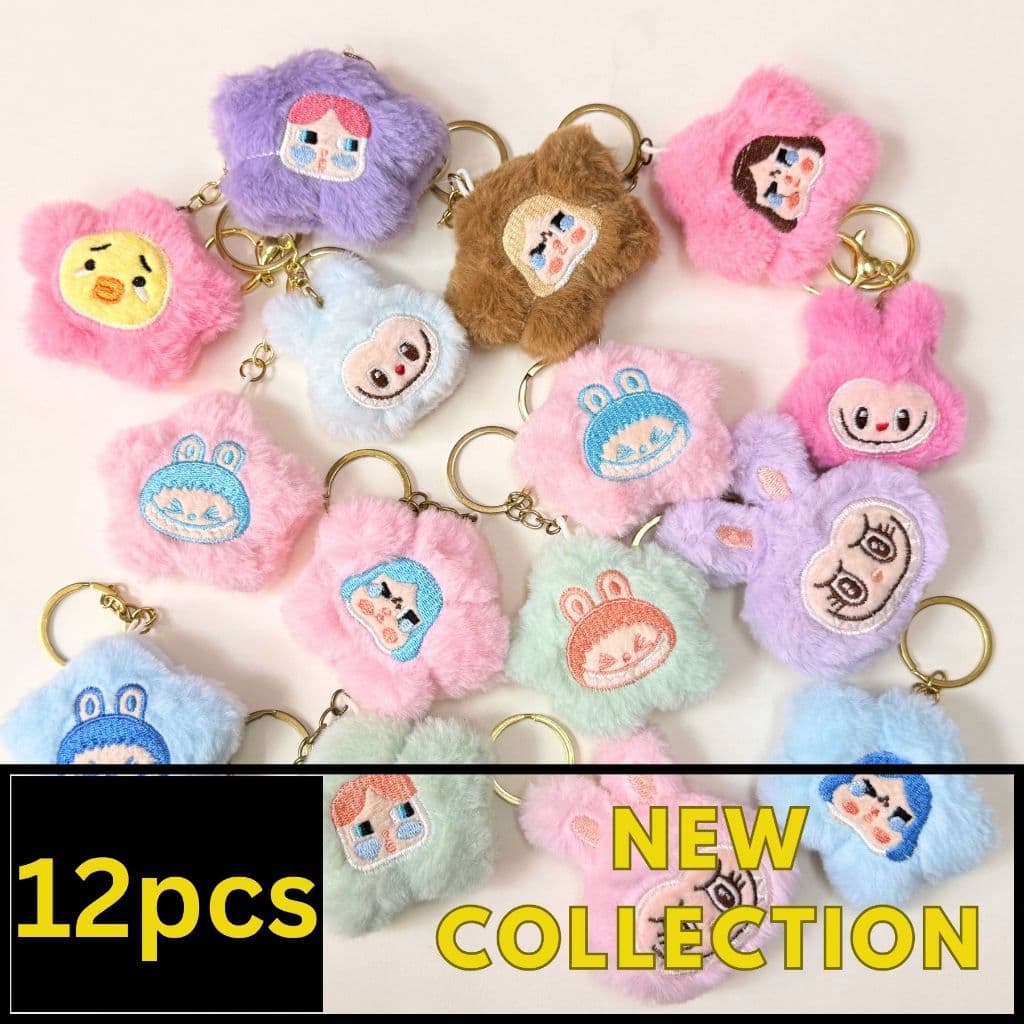 12 ชิ้น 80 บาท จัดส่งแบบสุ่มลายการ์ตูนมากมาย พวงกุญแจมีกระดิ่ง รูปที่ 7
