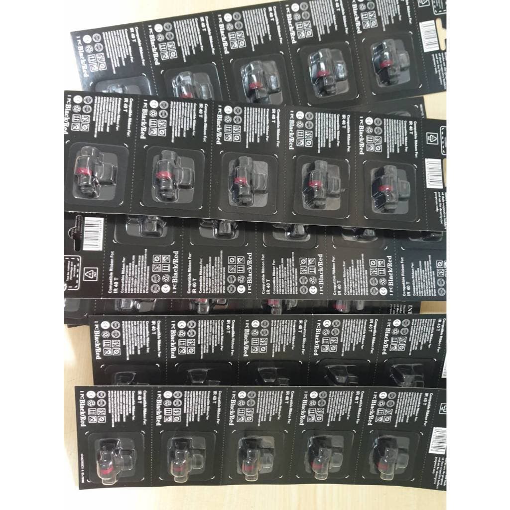 COMPUTE ผ้าหมึกอิงค์โรลเครื่องคิดเลข สีดำ-แดง IR-40T HR-100LC HR-100TE, HR-100TM, HR-150TE, HR-150TM รูปที่ 3