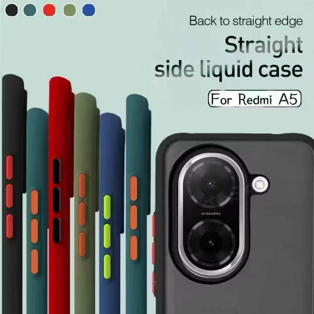 เคสผิวด้าน ตรงรุ่น สำหรับ Xiaomi Redmi A5 A3 A2 A1 A1plus A2plus / Poco C85 C71 C61 Redmi 15C เคสกันกล้อง รูปที่ 2