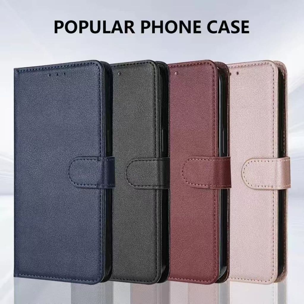 เคสฝาพับ ล็อคได้ Xiaomi Redmi 14C / Redmi A3 A5 POCO C75 C71 Note14 Redmi 15Cมีแม่เหล็ก รูปที่ 8